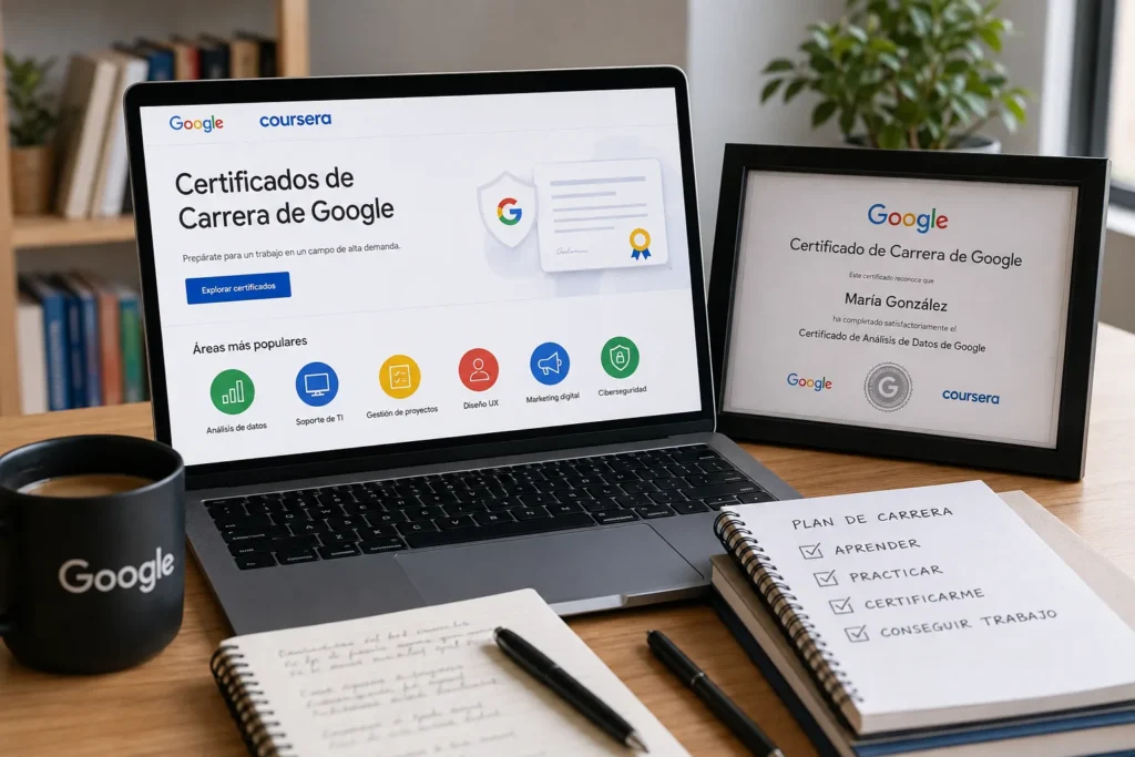 Certificados de Google que Sirven para Conseguir Trabajo