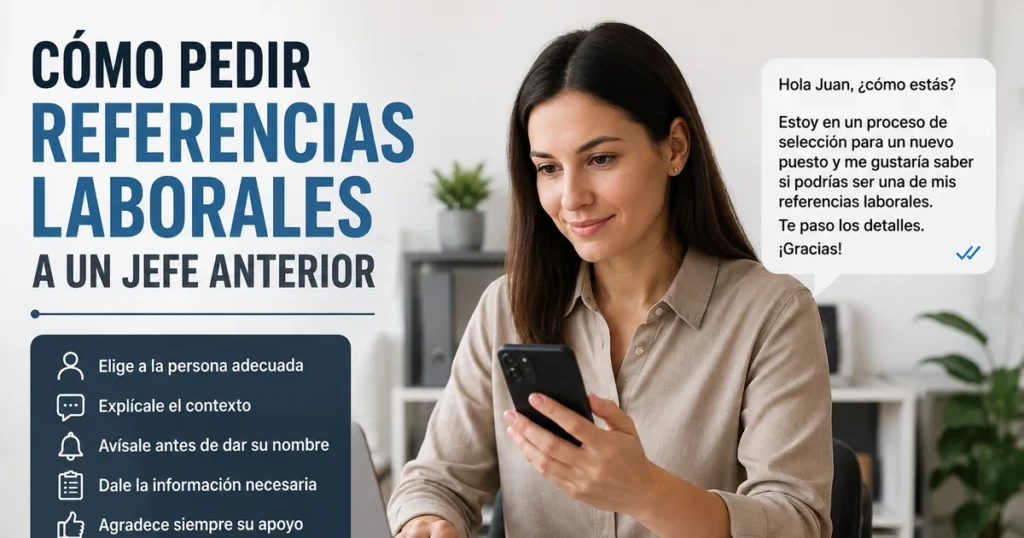 Cómo Pedir Referencias Laborales a un Jefe Anterior